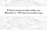 Flurnamenlexikon Baden-Württembergf.hypotheses.org/wp-content/blogs.dir/1283/files/2012/01/... · Brühl, Wasen, Reute – bestimmt sind euch schon einmal solche sonderbaren Namen