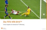 Die FIFA WM 2018™ - zdf- · PDF file3 | 23.01.2018 . 3 . FIFA WM 2018™ Die wichtigsten Fakten auf dem Weg nach Russland • Die FIFA WM 2018™ wird in . Russland. ausgetragen.