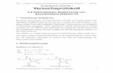 AnC I – Protokoll: 3.4 Iodometrische Bestimmung von ... · PDF file3.2!Durchführung und Beobachtungen • Vitamin C lösen in H2O und auf 100 ml im Messkolben auffüllen • je