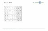 Sudoku - page.mi.fu-berlin.depage.mi.fu-berlin.de/rote/Papers/slides/Sudoku-Berlin-2006.pdf · Sudoku-R¨atsel Einige Felder sind vorgegeben. Finde die ¨ubrigen Felder! Ein richtiges