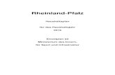 Rheinland-Pfalz - fm.rlp.de | Startseite · PDF fileRheinland-Pfalz Haushaltsplan für das Haushaltsjahr 2016 Einzelplan 03 Ministerium des Innern, für Sport und Infrastruktur