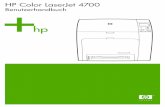 HP Color LaserJet 4700 – DEWW - Gebrauchte · PDF fileHP Kundendienst Online-Services 24 Stunden Zugriff auf Informationen über Modem oder Internetverbindung: World Wide Web-URL: