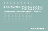 ALGEBRA FX 2.0 PLUS FX 1.0 PLUS - support.casio.comsupport.casio.com/storage/de/manual/pdf/DE/004/ALGEBRA_FX2.0PL… · 20010901 Statistische Schätz-, Test-und Analyseverfahren (STAT)
