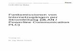 Funkemissionen von Internetzugängen per Stromleitung · PDF fileFunkemissionen von Internetzugängen per Stromleitung: dLAN / PLC Dr.-Ing. Martin H. Virnich - 2 - 7. EMV-Tagung des