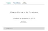 Kalypso Module in der Forschung - WB Download Areaflows.wb.tu-harburg.de/public/KalypsoDay2014/20140625_KalypsoDay... · Gliederung TU-Kalypso Team Motivation zur Implementierung