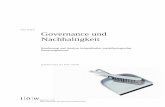 Dirk Scheer Governance und Nachhaltigkeit - ioew.de · PDF filetrations of exemplary subject areas such as the governance approach of Integrated Product Policy, Corporate Social Responsibility