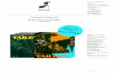 Presseinformation Edgar Rice Burroughs «Tarzan» · PDF filefür Tarzan und richtet im afrikanischen Dschungel allerlei Un ... sie im Juli 1912 zunächst unter dem Titel «Under the