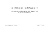 "Trainer-Fortbildung beim LSB Hessen" - aikido-bund.de · PDF fileLeitartikel aikido aktuell 2/2017 3 Liebe Aikidoka, die Jahressichtmarke für 2017 wies schon auf „40 Jahre DAB“