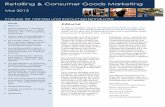 Impulse für Handel und Konsumgüterindustrie · PDF fileRetailing & Consumer Goods Marketing – Mai 2013 3 . Abbildung 1: Entwicklung des Online -Umsatzes mit Waren in Deutschland