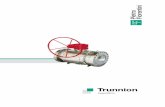 Trunnion - Gas Smart Metering · PDF file2 Die Kugelventile TRUNNION sind Absperrorgane, welche sowohl zum Gebrauch bei Verteilungs- und/oder Tran-sportnetzten für Mittel-/Niederdruckgas,