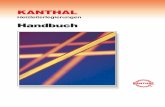 hier das Handbuch zu Kanthal - Restrade AG · PDF file4 Dieses Handbuch enthält alle technische Basisdaten über unsere Heizleiterlegierungen KANTHAL und NIKROTHAL für alle Anwendungsbereiche.