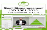 E-Learning Qualitätsmanagement ISO 9001: · PDF fileE-Learning Hallo, ich bin Jürgen Paeger, Ihr Trainer für diesen E-Learning Kurs und freue mich auf Ihre Teil-nahme! Ihr Trainer