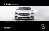 A-Klasse - blog.mercedes-benz- · PDF file2 Über den detaillierten Umfang der Sonderausstattungen informiert Sie gerne Ihr Mercedes-Benz Partner. Weitere Informationen erhalten Sie