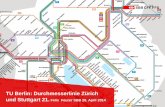TU Berlin: Durchmesserlinie Zürich und Stuttgart 21. Felix ... · PDF fileAuch im Bahnknoten Zürich ist die Überschaubarkeit immer eine Frage des Blickpunktes SBB • Infrastruktur