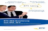 BTC EEG Erweiterung zum SAP IS-U · PDF fileBTC EEG Erweiterung zum SAP IS-U Umsetzung der Anforderungen aus EEG und KWKG zur Einspeisevergütung Menschen beraten.