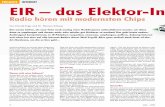projekte internet EIR – das Elektor-Internet- · PDF fileprojekte internet elektor - 4/2008 EIR – das Elektor-Internet-Radio Radio hören mit modernsten Chips Von Harald Kipp und