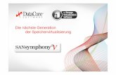 Die nächste Generation der Speich · PDF fileDataCore’s SANsymphony-V allow IT teams to maximize the use ... +Built in Best Practices Auto –Tuning/Pathing Protection at 3 Levels: