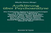 W Sibylle Drews (Hrsg.) Aufklärung lytischen Erkenntnis in ...download.e-bookshelf.de/download/0000/7542/06/L-G-0000754206... · Jean Laplanche, Steven Marcus, Margarete Mitscherlich-Nielsen,