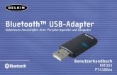 Bluetooth™ USB-Adapter - · PDF file2 EINFÜHRUNG Wir beglückwünschen Sie zum Kauf dieses Bluetooth/USB-Adapters von Belkin, der Ihnen die drahtlose Welt von Bluetooth eröffnet.