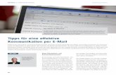 Das Thema im Überblick - michael- · PDF fileSoft Skills > E-Mail-Kommunikation WissenHeute Jg. 64 3/2011 40 verbreitet. Und sogar noch größer ist die Er-fahrung, dass die zunehmend