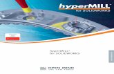 hyperMILL for SOLIDWORKS | CAD-Integration - OPEN · PDF fileMILL® 2,5D-Machining ist die Plattenbearbeitung im Werkzeug- und Formenbau mit zahl-reichen Taschen, Planflächen, Konturen