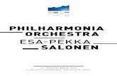 PHILHARMONIA ORCHESTRA - Elbphilharmonie · PDF fileMit seinem ersten Gastspiel in der Elbphilhar-monie entführt das Philharmonia Orchestra die Hörer ganz in die musikalischen Welten