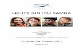 HEUTE BIN ICH SAMBA - GEW Hamburg · PDF filepräsentiert heute bin ich samba ein film von Éric toledano & olivier nakache mit omar sy, charlotte gainsbourg, tahar rahim, izÏa higelin