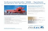 Schwerlastrohr SN8 System - · PDF fileSchwerlastrohr SN8 System Großrohre für die Regenwasserableitung Pipelife Schwerlastrohre Das System für Regenwasserableitung Hochwertiges