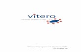 Vitero Management System Hilfe · PDF filedie Sie die verschiedenen Bereiche des VMS aufrufen können. Daneben befindet sich der Inhaltsbereich, in dem die Inhalte, die Sie über die