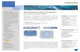 SAP Business One® Analytics - SAP Business O · PDF fileSAP Business One® Analytics powered by SAP HANA SAP Business One Analytics by SAP HANA liefert In-Memory Technologie und
