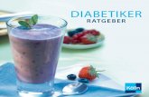 DIABETIKER -   · PDF fileDiabetes mellitus, die Zuckerkrankheit, beruht auf einer Störung der Bauchspeicheldrüsen-Funktion. Dadurch ist die Bauchspei-cheldrüse nicht in der