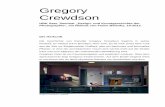 Gregory Crewdson - Fedor · PDF fileGregory Crewdson . HBK Saar, Seminar „Design- und Kunstgeschichte der Photographie“, ein Referat von Fedor Belenky, 10-2012 . Die Herkunft .