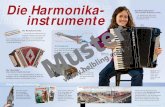 Die Harmonika- - Helbling Verlag · PDF fileDas Bandoneon wurde vom Deutschen Heinrich Band erfunden und als Tangoinstrument populär. Das Pianoakkordeon (chromatische Tastenharmonika)