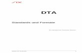 DTA Standards und Formate - Interbank Clearing – SIX · PDF file21.08.2008 3.3 Umfirmierung von Swiss Interbank Clearing in SIX Interbank Clearing generell 14.11.2008 3.4 Zeichensatzänderung: