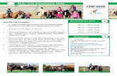 1 Reit– und Naturcamp 2018 - campdavid- · PDF fileReit– und Naturcamp 2018 Inklusivleistungen: 5 Tage rundum Betreuung durch ausgebildete Reitlehrer und Betreuungspersonal an
