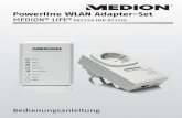 Powerline WLAN Adapter-Set MEDION LIFEdownload2.medion.com/downloads/anleitungen/bda_md87320_de-an.pdf · 2 von 53 11. Gerät über WLAN mit dem Powerline-WLAN-Adapter verbinden .....