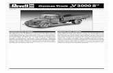 GermanTruck „V3000S“ - Hobbicomanuals.hobbico.com/rvl/80-3234.pdf · ®GermanTruck „V3000S“ 03234-0389 ©2012 BY REVELL GmbH & Co. KG. A subsidiary of Hobbico, Inc. PRINTED