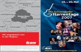 Die Schorndorfer itarrentage · PDF file · 2015-02-24Club Manufaktur Eintritt: 14,30 ... 12–21 Uhr Fr., 18. Mai 11–16 Uhr Club Manufaktur Werkstatt Mundharmonikabau Mit Günter