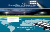LED Grossflächenbeleuchtungen Industrie & Sport · PDF fileBel Class III, SN EN12193 Kommentare: LCMS system integration R eduktion des Leistungsbedarfs. Keine Einschaltstromspitzen.