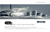 NC Cost Accounting - NAVAX · PDF fileNC Cost Accounting ... *NC Cost Accounting 6.12 is available for Microsoft Dynamics NAV 2013, ... Microsoft SharePoint, QlikView and Corporate