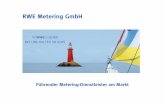 RWE Metering   Metering 2014 Inhalt Unsere Leistungen Ihre Vorteile RWE Metering in der RWE Deutschland AG Kompetenzen unter einem Dach Strom, Gas, Wasser, Wrme