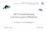 Vortrag in Anwendungen I - users.informatik.haw-hamburg.deubicomp/projekte/master... · Agenda Motivation VRML Animation Logik in der 3D-Welt X3D VRML- und X3D-Viewer Editoren Mein