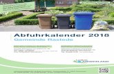 Abfuhrkalender  · PDF file · 2017-11-3026655 Westerstede Rastede Abfallwirtschaftsbetrieb Landkreis Ammerland Ammerlandallee 12 e-mail: awb@ammerland.de) •