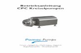 Betriebsanleitung CPC Kreiselpumpen - - Pomacpomacpumps.com/.../downloads/cpcmanualderev10-1.pdf · Bedienungsanleitung Pomac CPC Pumpen CE/CPC (1204) DE-01 1 Bedienungsanleitung