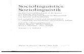 Sociolinguistics Soziolinguistik - Squarespace  Soziolinguistik ... intonation, a pause, and/or a discourse ... guage philosopher H. P. Grice's [1989] con