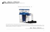 Turboflotor Blue 1000 410 - brillant- · PDF fileAB Aqua Medic haftet nicht für Folgeschäden, die durch den Gebrauch des Gerätes entstehen. AB AQUA MEDIC GmbH - Gewerbepark 24 -D