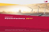 DIgSILENT PowerFactory 2017 PowerFactory 2017 INTEGRIERTE NETZBERECHNUNGSSOFTWARE FÜR ÜBERTRAGUNG / VERTEILUNG / INDUSTRIE / ERZEUGUNG / ERNEUERBARE ENERGIEN DIgSILENT GmbH Heinrich-Hertz-Straße