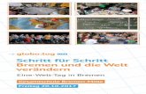 LIVE Schritt für Schritt Bremen und die Welt verändernglobolog.net/files/downloads/eine-welt-tage/eine-welt-tag-bremen.pdf · Dr. Imme Gerke und Dr. Jacques Drolet (IDRG) Die Workshops.