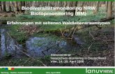 Biodiversitätsmonitoring NRW Biotopmonitoring (BM) · PDF file(nach FFH und §62 LG-Kriterien) an der Gesamt-Waldfläche Waldanteil mit Laubbaumarten (LH) Waldanteil mit Nadelbaumarten