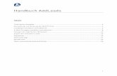 160209 - Handbuch LeadApp - AddLeads - DMAG - EMO · PDF file · 2016-04-072 Technische Hinweise Die AddLeads App für iOS wurde für iOS 7 entwickelt und kann auf iPad, iPad mini